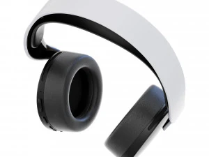 Cuffie wireless Sony Pulse 3D Modello 3D