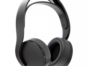 Sony pulse 3d black wireless headset 3D Модель