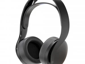 Sony pulse 3d black wireless headset 3D Model