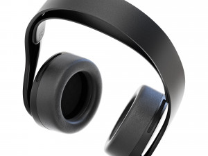 Sony pulse 3d black wireless headset 3D Model