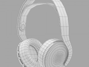 Sony pulse 3d black wireless headset 3D Model