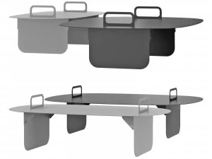 Pluskouple cloud table 3D Model