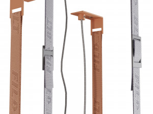 Pluskouple block ceiling lamp 3Dモデル