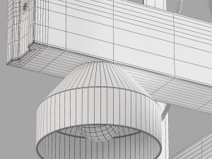 Pluskouple block ceiling lamp 3Dモデル