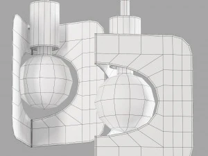 Pluskouple corner globe 3D Model