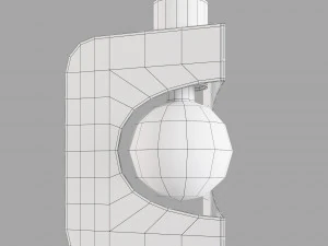 Pluskouple corner globe 3D Model