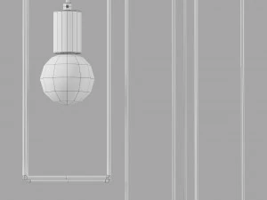 Pluskouple lines hex 3D Model