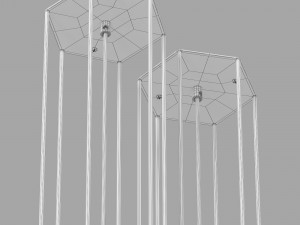 Pluskouple lines hex 3D Модель