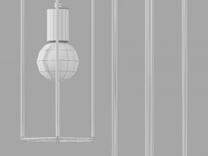 Pluskouple lines square 3D 모델