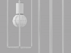 Pluskouple lines square 3D Model