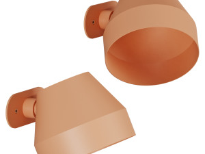 Pluskouple cap wall lamp 3D Model