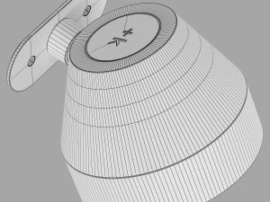 Pluskouple cap wall lamp 3D Model