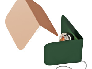 Pluskouple coirner wall and table lamp 3D Model