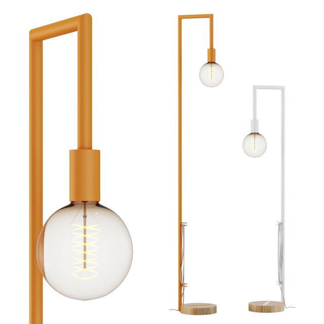 Pluskouple SO1 floor lamp Modello 3D .c4d .max .obj .3ds .fbx .stl .blend 