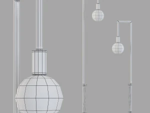 Pluskouple SO1 floor lamp 3D Model
