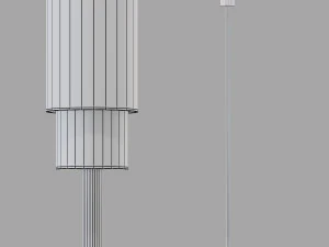Pluskouple SO5 floor lamp 3D Model