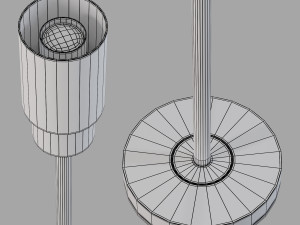 Pluskouple SO5 floor lamp 3D Model