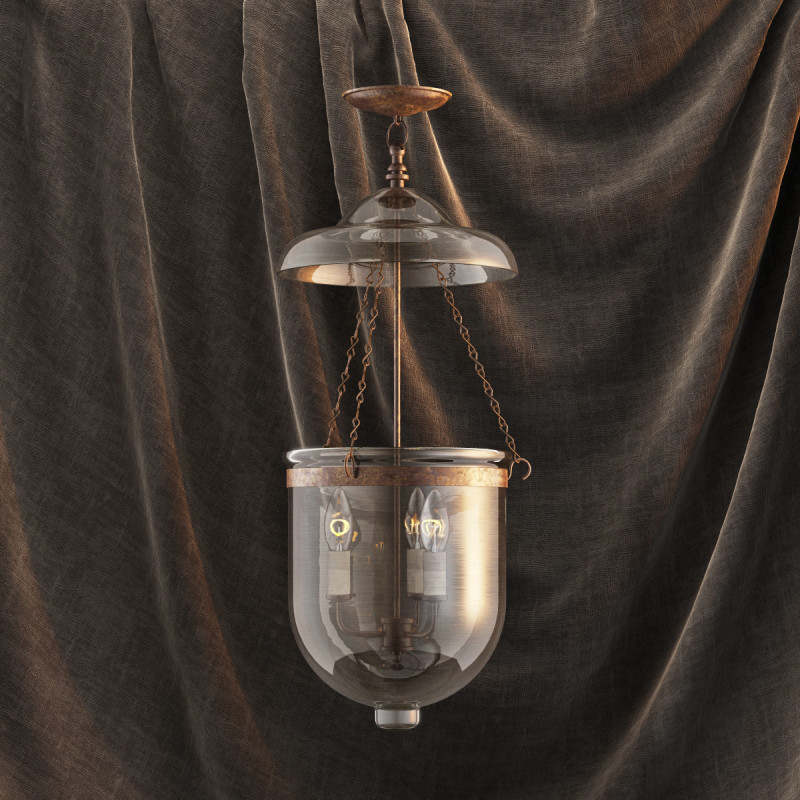 Flamant copley chandelier 3D मॉडल .c4d .max .obj .3ds .fbx .stl .blend 