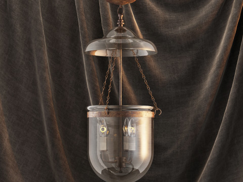 Flamant copley chandelier 3Dモデル