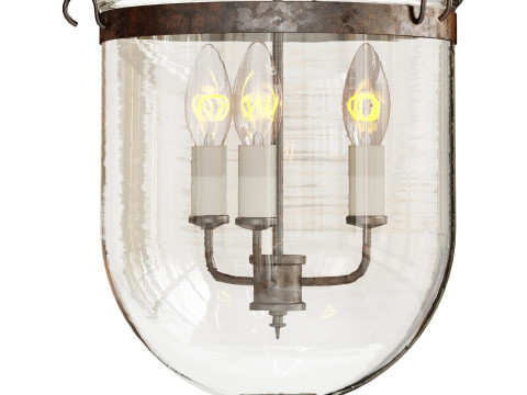 Flamant copley chandelier 3D मॉडल