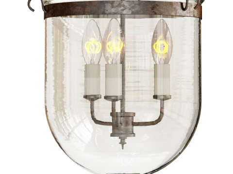Flamant copley chandelier 3D Model