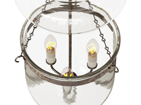 Flamant copley chandelier 3D मॉडल