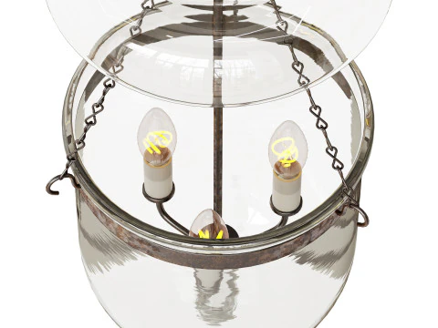 Flamant copley chandelier 3D Model