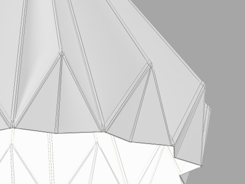 Flamant jasper chandelier 3Dモデル