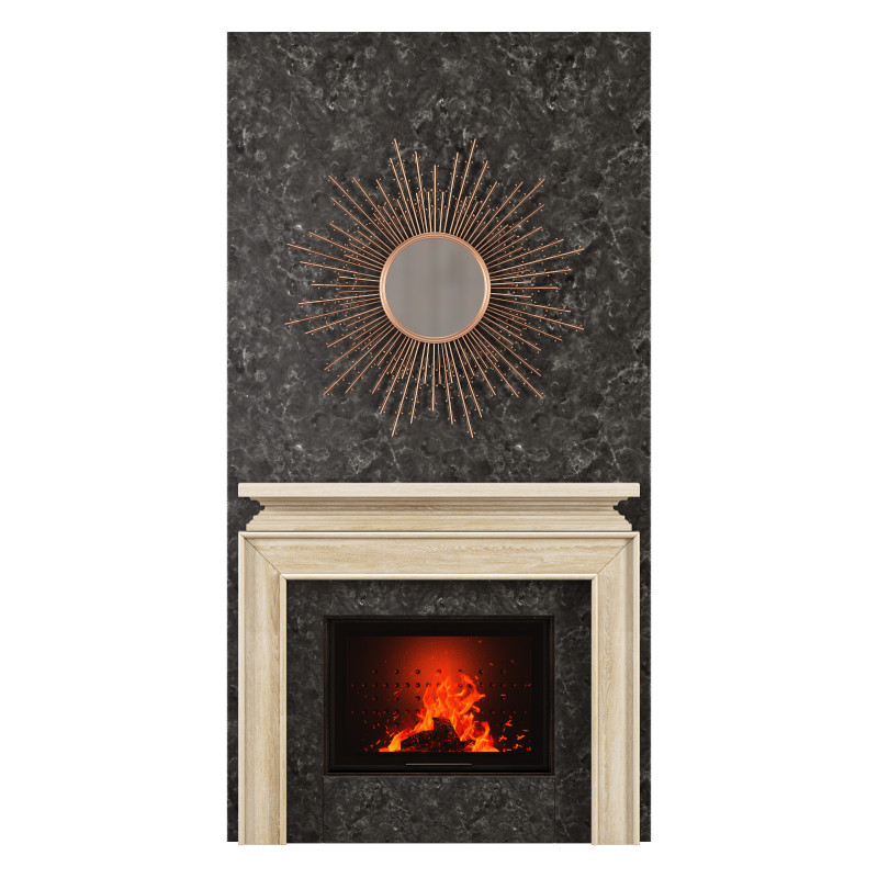Fireplace 012 Modelo 3D .c4d .max .obj .3ds .fbx .stl .blend 