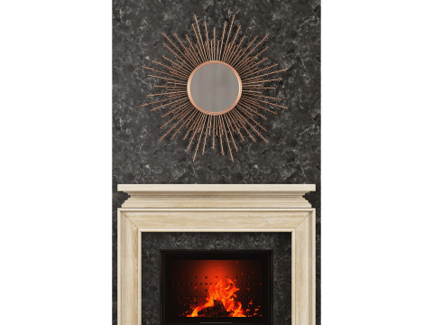 Fireplace 012 3Dモデル