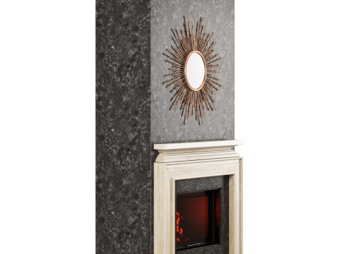 Fireplace 012 Modelo 3D