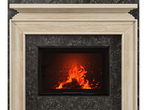 Fireplace 012 Modelo 3D