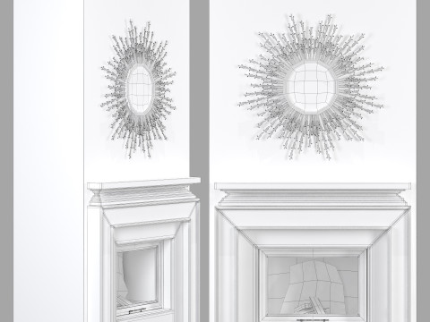 Fireplace 012 Modelo 3D