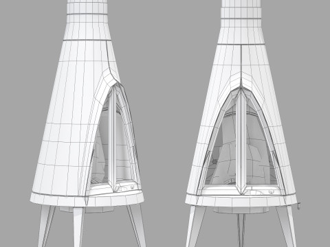 Invicta tipi 3D मॉडल