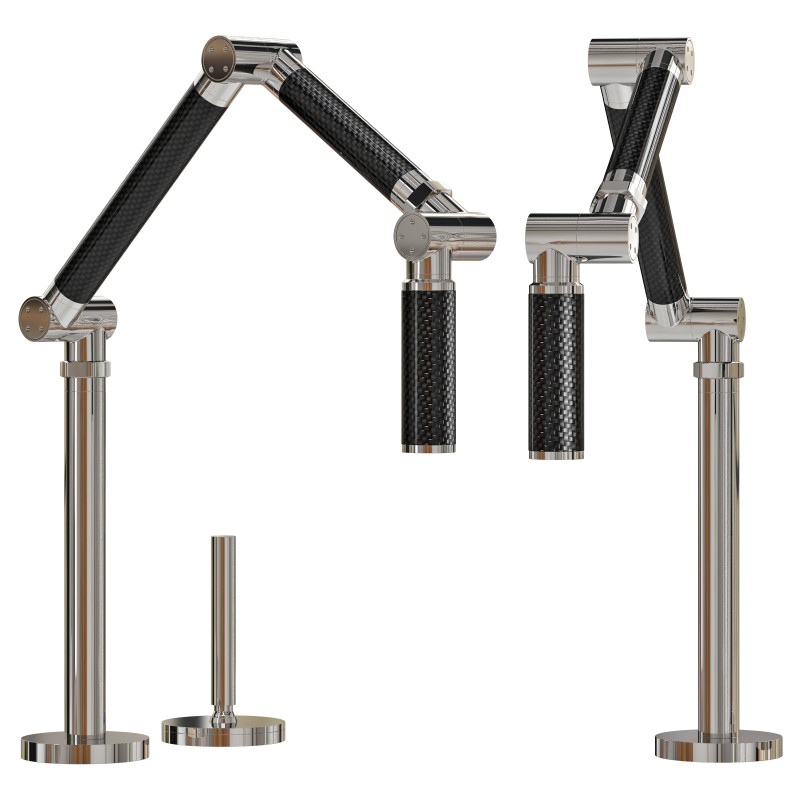 Kohler karbon K-6227-CP tap Modelo 3D .c4d .max .obj .3ds .fbx .stl .blend 