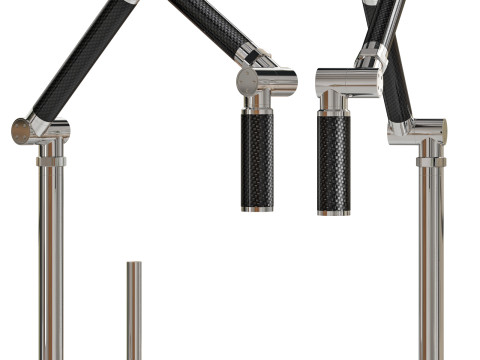 Kohler karbon K-6227-CP tap 3D 모델