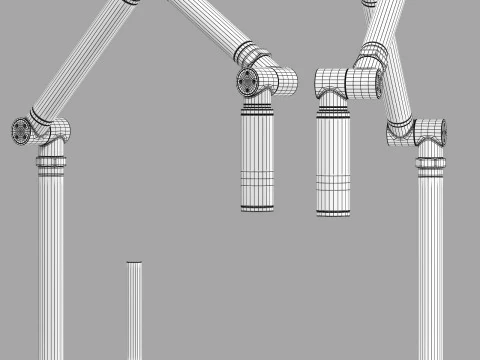 Kohler karbon K-6227-CP tap 3D Model
