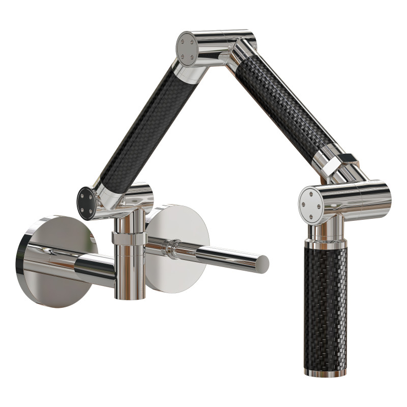 Kohler karbon K-6228-C12-CP tap 3D Модель .c4d .max .obj .3ds .fbx .stl .blend 