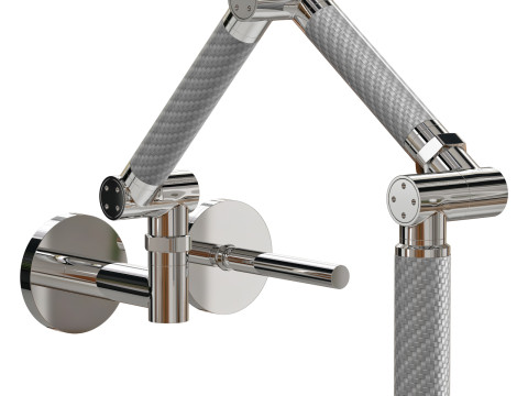 Kohler karbon K-6228-C12-CP tap 3D Модель
