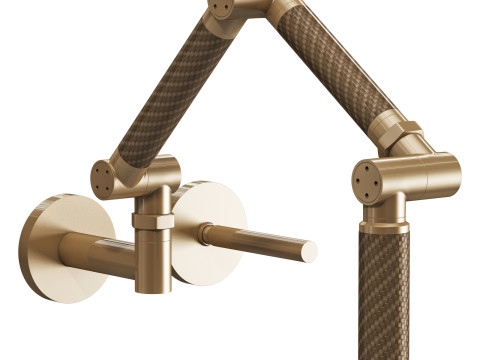 Kohler karbon K-6228-C12-CP tap 3D Модель
