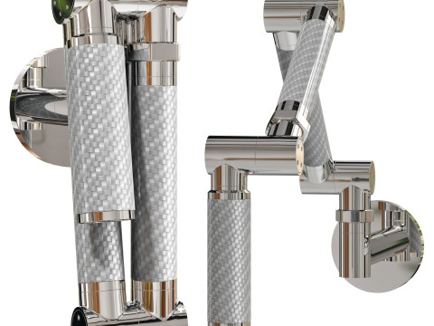 Kohler karbon K-6228-C12-CP tap 3D Модель