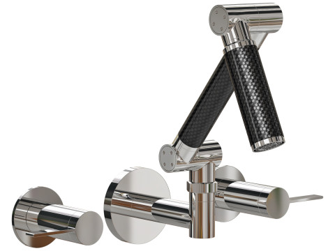 Kohler karbon K-T6277-C12-CP faucet 3D 모델