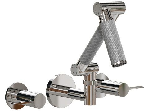Kohler karbon K-T6277-C12-CP faucet 3D Model