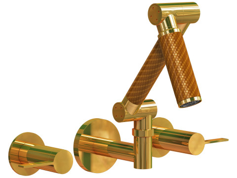 Kohler karbon K-T6277-C12-CP faucet 3D Model