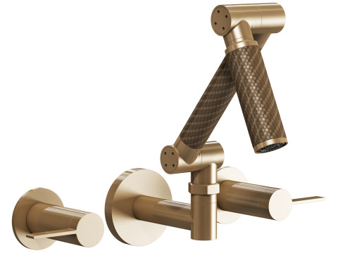 Kohler karbon K-T6277-C12-CP faucet 3D Model