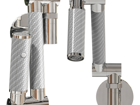 Kohler karbon K-T6277-C12-CP faucet 3D Model