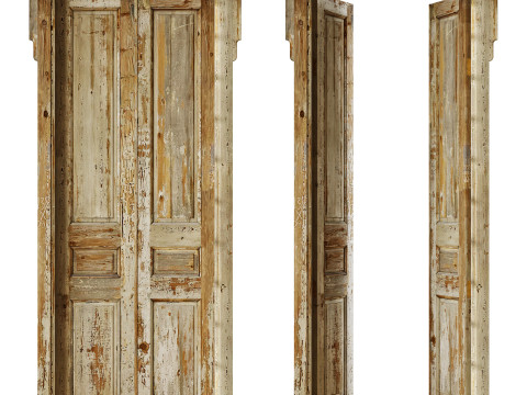 Old classic door 005 3Dモデル