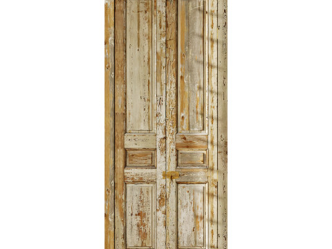 Old classic door 005 Modelo 3D