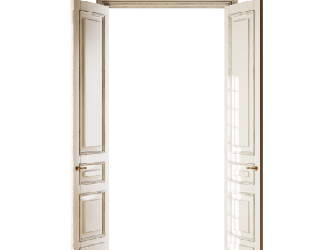 Old classic door 006 3Dモデル