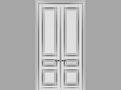 Old classic door 006 3Dモデル